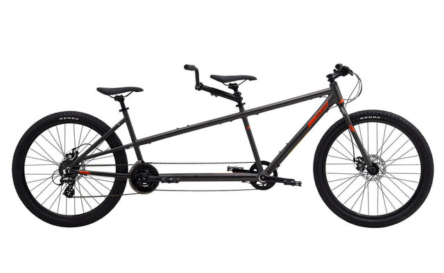 The tandem bicycle is created.