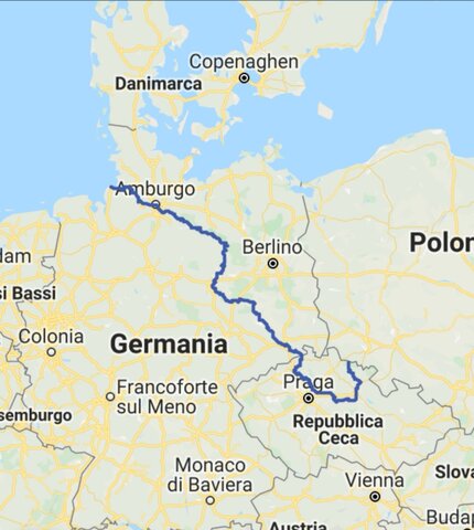 Longobardi scendono il fiume Elba