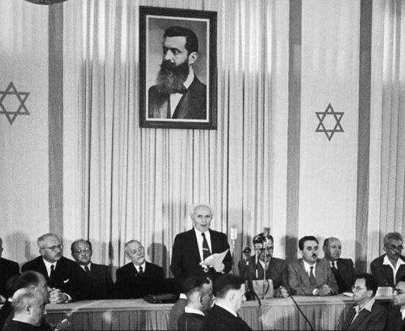 La creación del estado de Israel