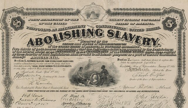 13th amendment