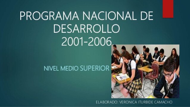 Programa Nacional de Educación de Vicente Fox