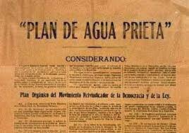 "Plan de Agua Prieta"