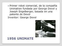 Primer robot comercial