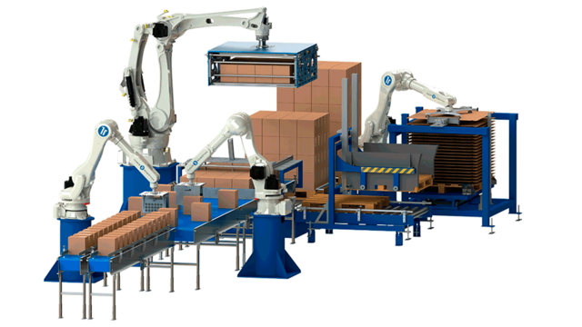 Primer robot paletizador