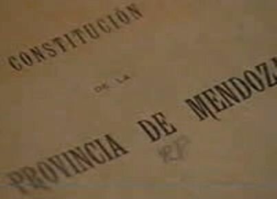 Sanción de la primera Constitución Provincial