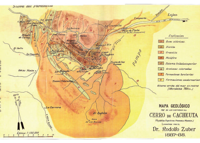 Fundación de la Compañía mendocina de petróleo.