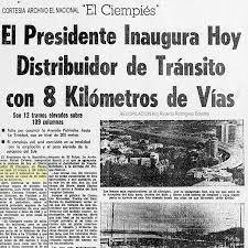 Inauguración del distribuidor "El ciempiés"