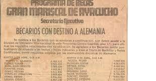 Creación del plan de becas Gran Mariscal de Ayacucho