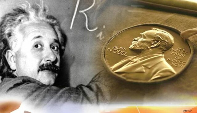 his first Novel Prize