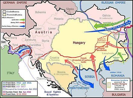 RÚSSIA DECLARAR LA GUERRA A L'IMPERI AUSTRO-HUNGAR