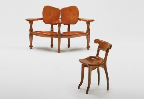 Banco y silla Batlló