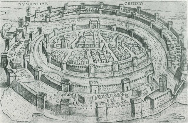 Roma conquista Numancia (Fin de las guerras celtíberas)