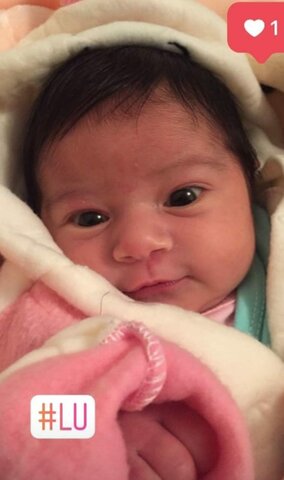 Nacimiento de Luciana