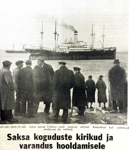 Baltisakslaste ümberasustamine (Umsiedlung)