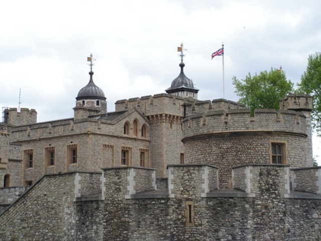 The Tower of London started being built