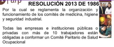 Organización de Comités
