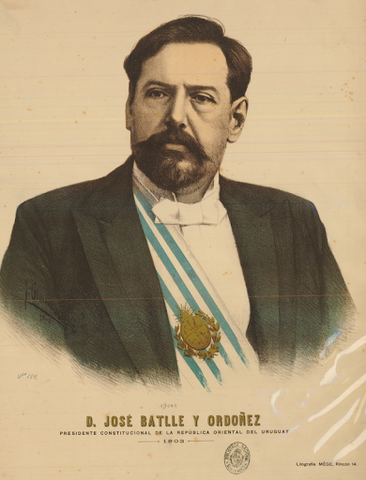 Asunción de la Presidencia José Batlle y Ordóñez