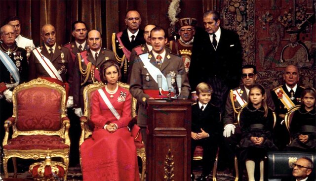 Proclamación como Rey de España de Juan Carlos I