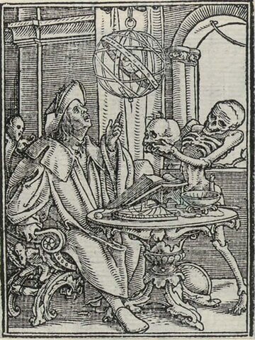 Hans Holbein's "Imagines Mortis"