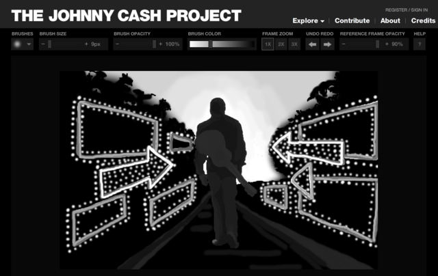 The Johnny Cash Project.