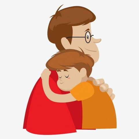 Mi padre se va  a trabajar a E.U.