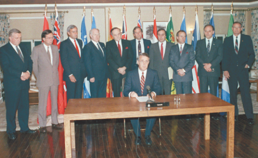 Échec de l'accord du lac Meech