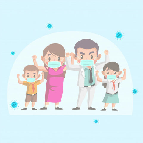 Familia unida ante cualquier adversidad.