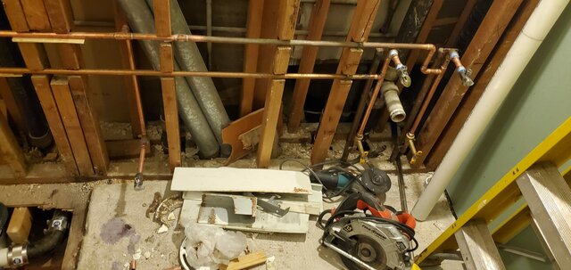 Condiciones del baño antiguo