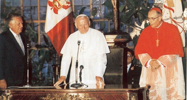 Visita del Papa Juan Pablo II al Perú
