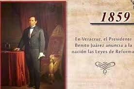 Leyes de reforma 1859-1860