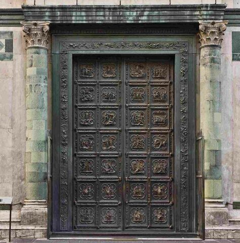 Lorenzo Ghiberti, Porta Settentrionale