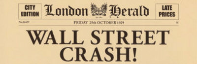 Crollo della Borsa di Wall Street