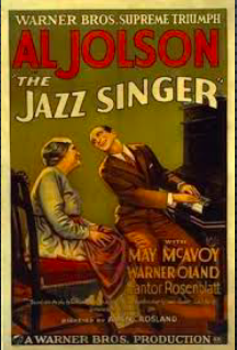 Avvento del sonoro: Cantante di Jazz (A. Crosland)