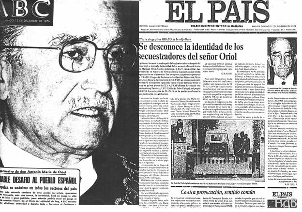 Secuestros por el GRAPO.