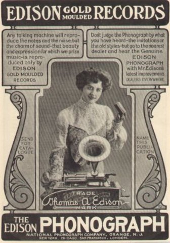 Issler's Orchestra is one of the first bands to record using the Phonograph