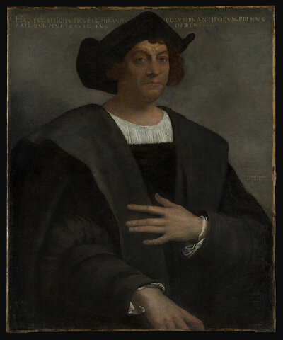 Christopher Columbus Discovers Hispaniola