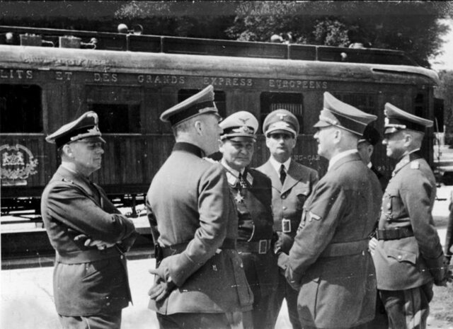 Francia firma un armisticio con Alemania