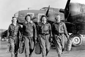 When women first flew airplanes.