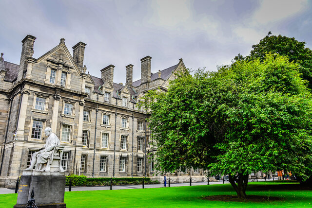 Entered Trinity College in Dublin