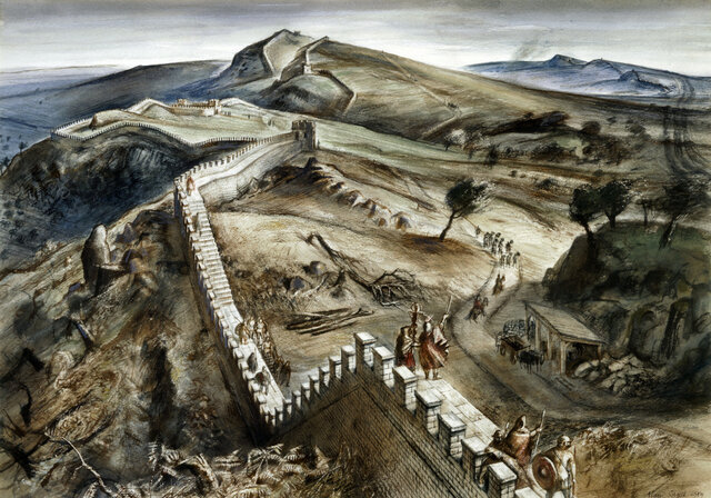 Hadrian's Wall Constructed