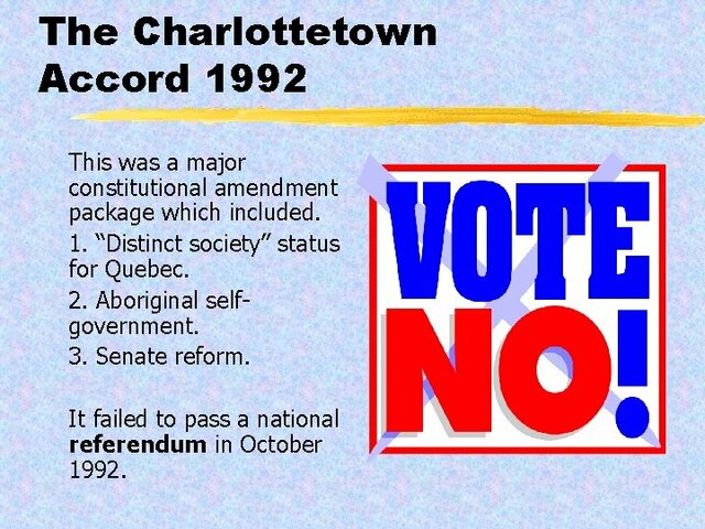 Échec de l’accord de Charlottetown