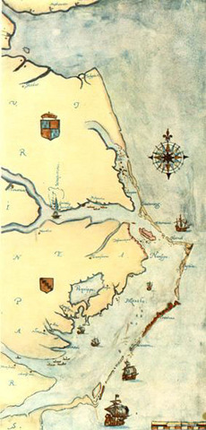 first english expedition to roanoke