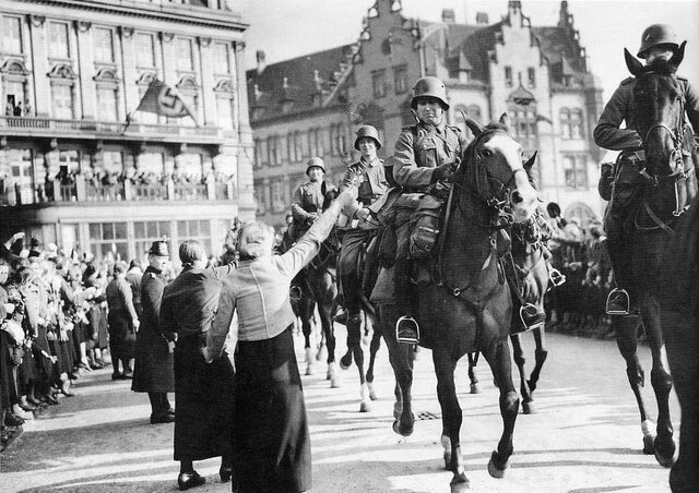 Efectivos militares en Renania