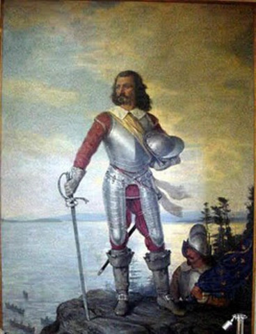 samuel de champlain founded fur trading post at Quebec