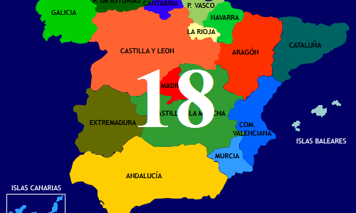 Reconocimiento de la mayoría de edad en algunos paises