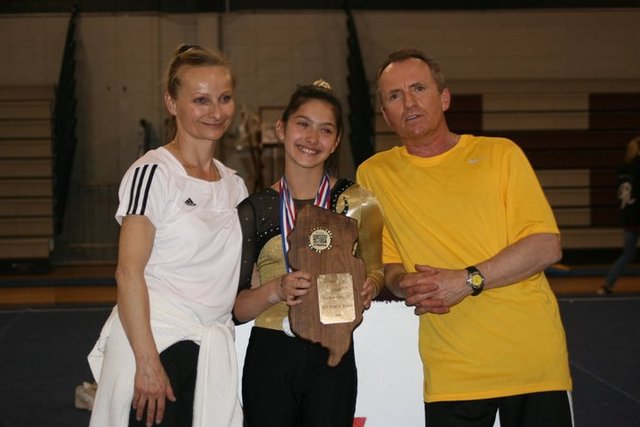 won 2nd place in new jersey!! gymnastics