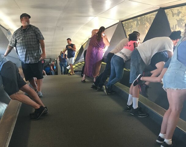 Gateway Arch Opening