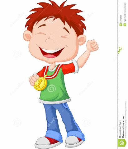me gane mi primera medalla en el colegio