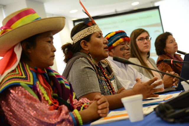 Comisión de Derechos humanos para población indígena