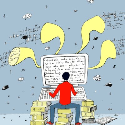 Timeline: Scrittori italiani